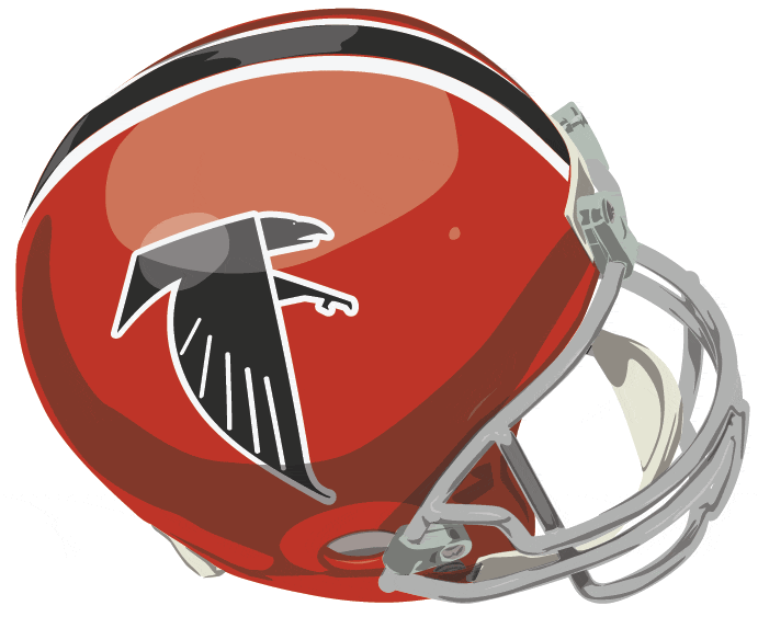 Atlanta Falcons 1970-1977 Helmet Logo DIY iron on transfer (heat transfer)
